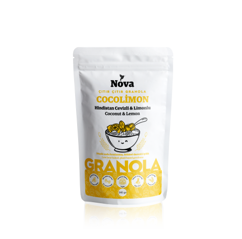 ''Cocolimon'' Hindistan Cevizli ve Limonlu Granola - 340 Gr.
