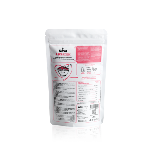 ''Aşkbadem'' Bademli ve Çilekli Granola - 340 G. 2'li Paket