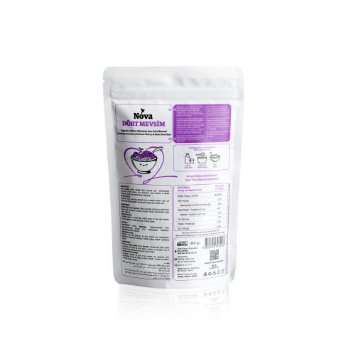 Dört Mevsim- Bitter Çikolatalı ve Vişneli Granola - 340 G.