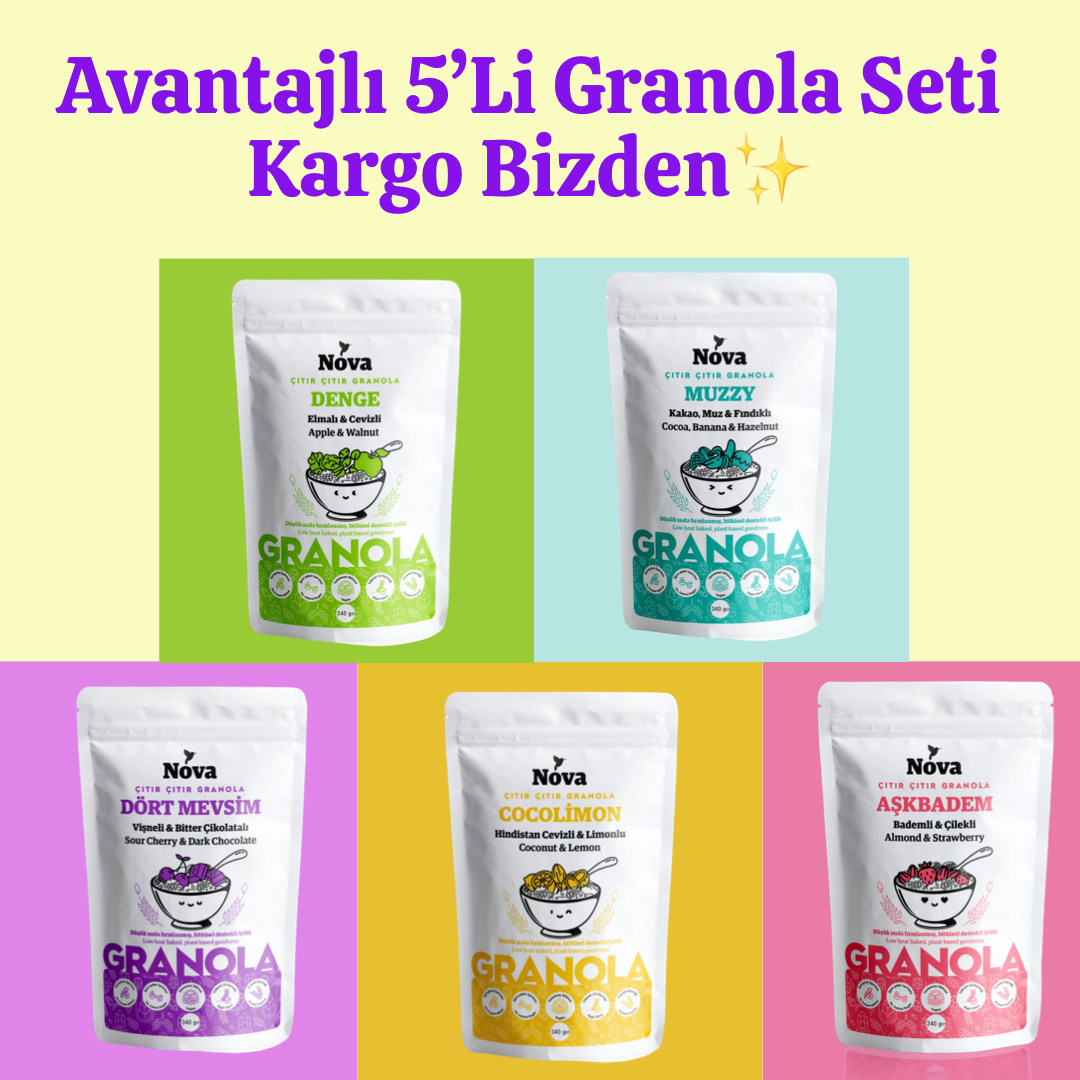 5'li Karışık Paket - Kargo Bizden