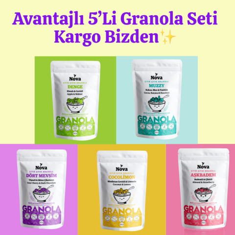 5'li Karışık Paket - Kargo Bizden