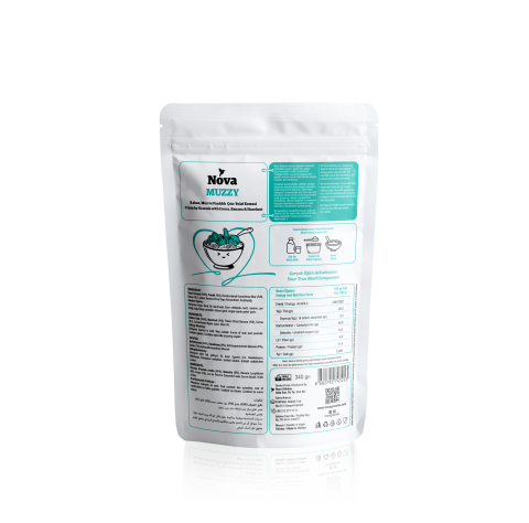 ''Muzzy'' Kakao, Muz ve Fındıklı Granola - 340 Gr. 3'lü Paket