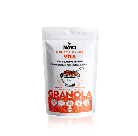''Vita'' Nar, Badem ve Fındıklı Granola - 340 G.