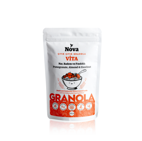 ''Vita'' Nar, Badem ve Fındıklı Granola - 340 G.