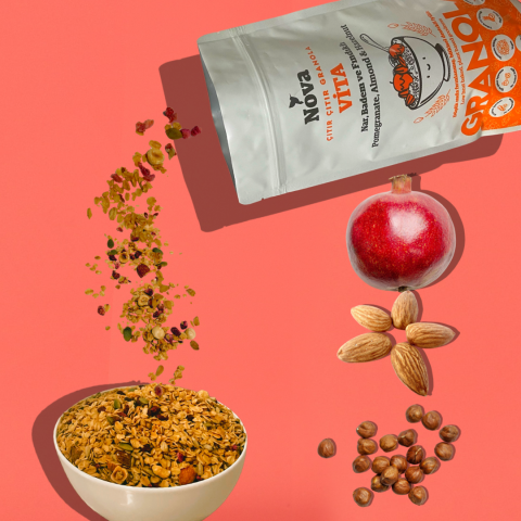 ''Vita'' Nar, Badem ve Fındıklı Granola - 340 G.
